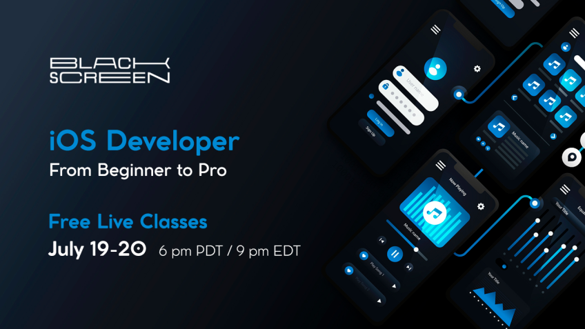 iOS Developer in English. Free Live Classes on July 19-20