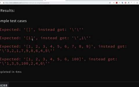 Решение задач Codewars: Flatten and sort an array