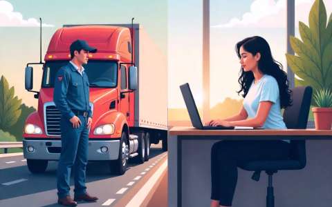 Truck driver дальнобойщик или айтишник?