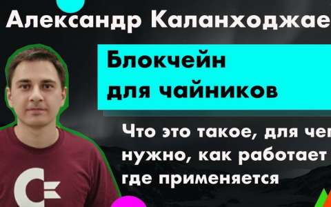 Блокчейн для чайников - Александр Каланходжаев