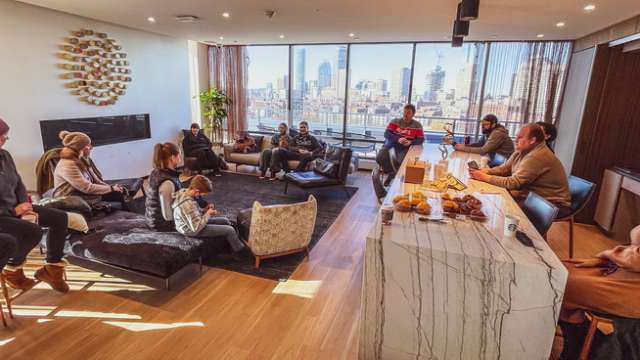 Встреча со студентами в Бостоне