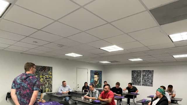 Встреча со студентами в Майами, Флорида