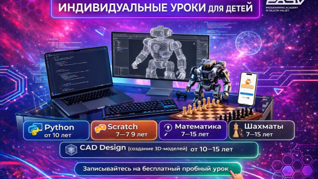  🚀 Индивидуальные занятия для детей 7–15 лет